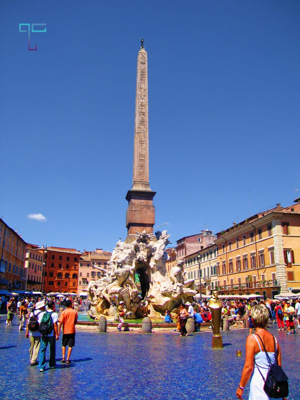 Piazza Navona fountain