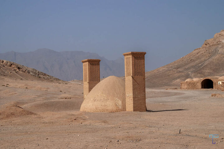 Windcatcher in Yazd Iran